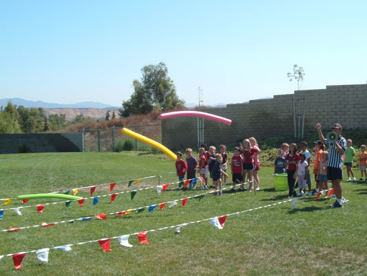 Wacky Olympics — Three-Lane Team Challenge