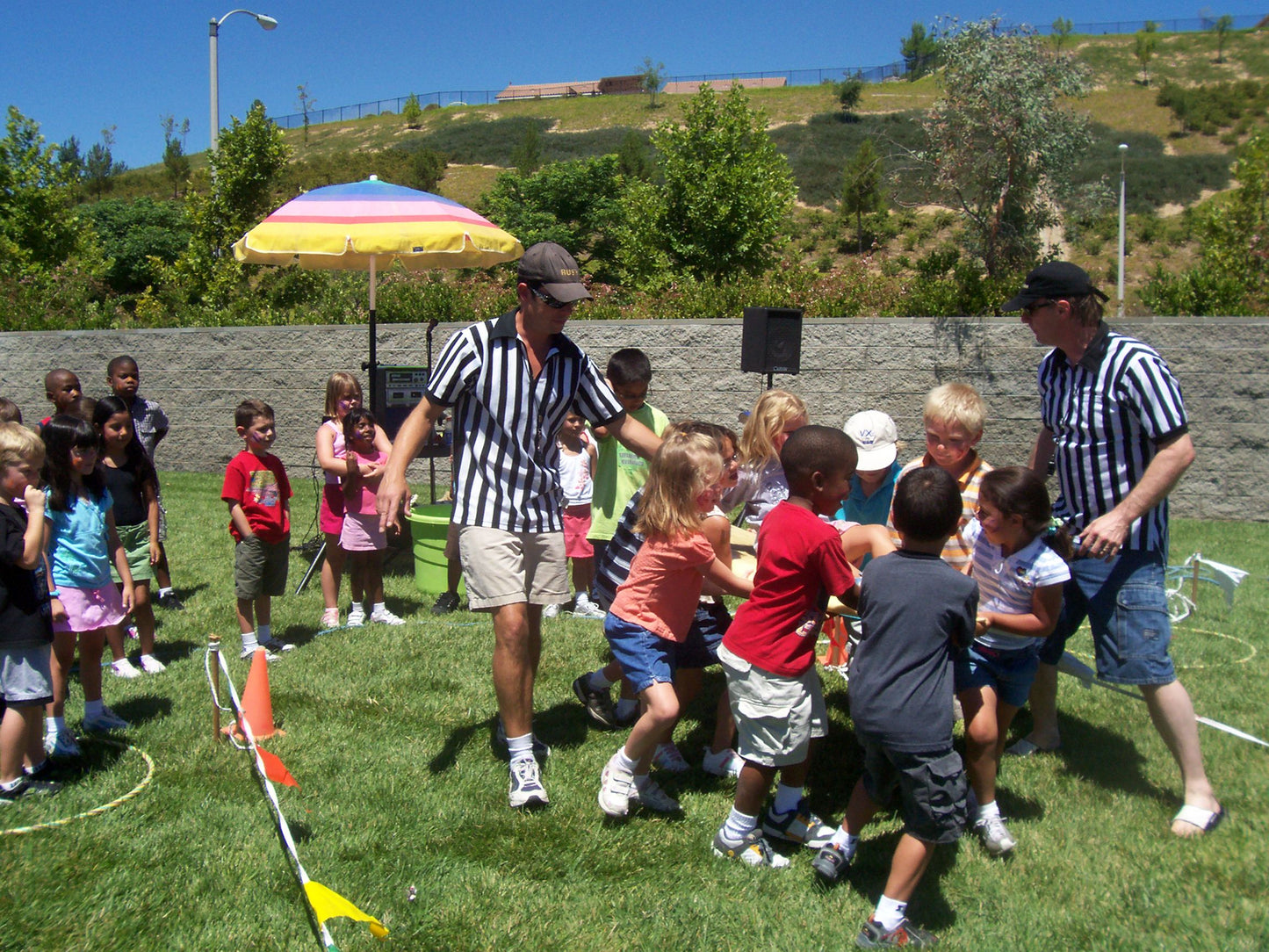 Wacky Olympics — Three-Lane Team Challenge