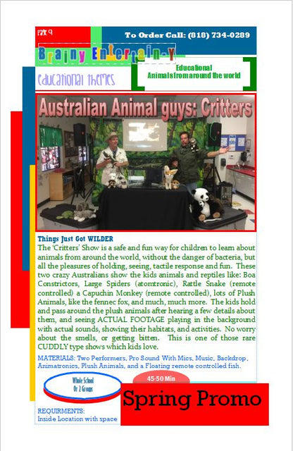 Australian Animal Guys — Critters! 🦘
