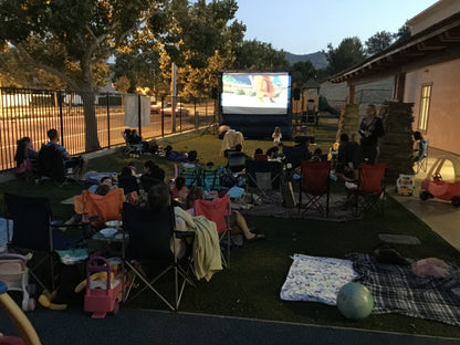 Movie Night with Music & Balloons Pre Show — Giant Outdoor Cinema Experience