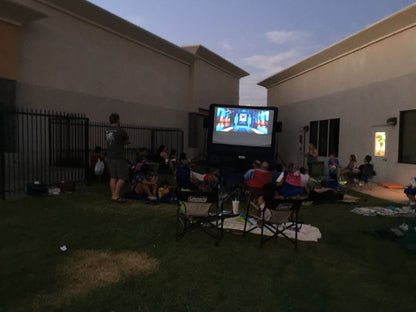 Movie Night with Music & Balloons Pre Show — Giant Outdoor Cinema Experience