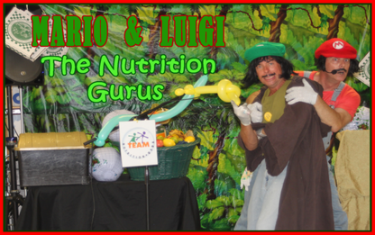 Mario & Luigi' Nutrition Gurus - Healthy Heroes 🍎