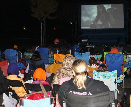 Movie Night with Music & Balloons Pre Show — Giant Outdoor Cinema Experience