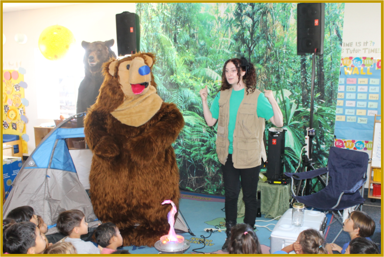 Wilderness Camp Explorer With Tom The Bear