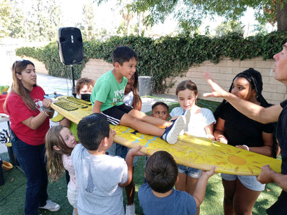 Wacky Olympics — Three-Lane Team Challenge