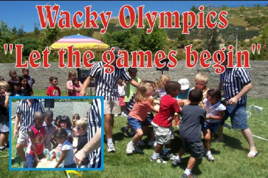 Wacky Olympics — Three-Lane Team Challenge